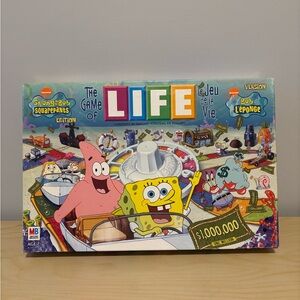 SpongeBob Squarepants LIFE Board Game - 2005 - Complete